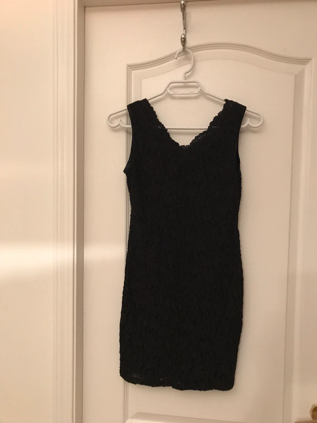 Never worn Black lace  mini dress - photo 4
