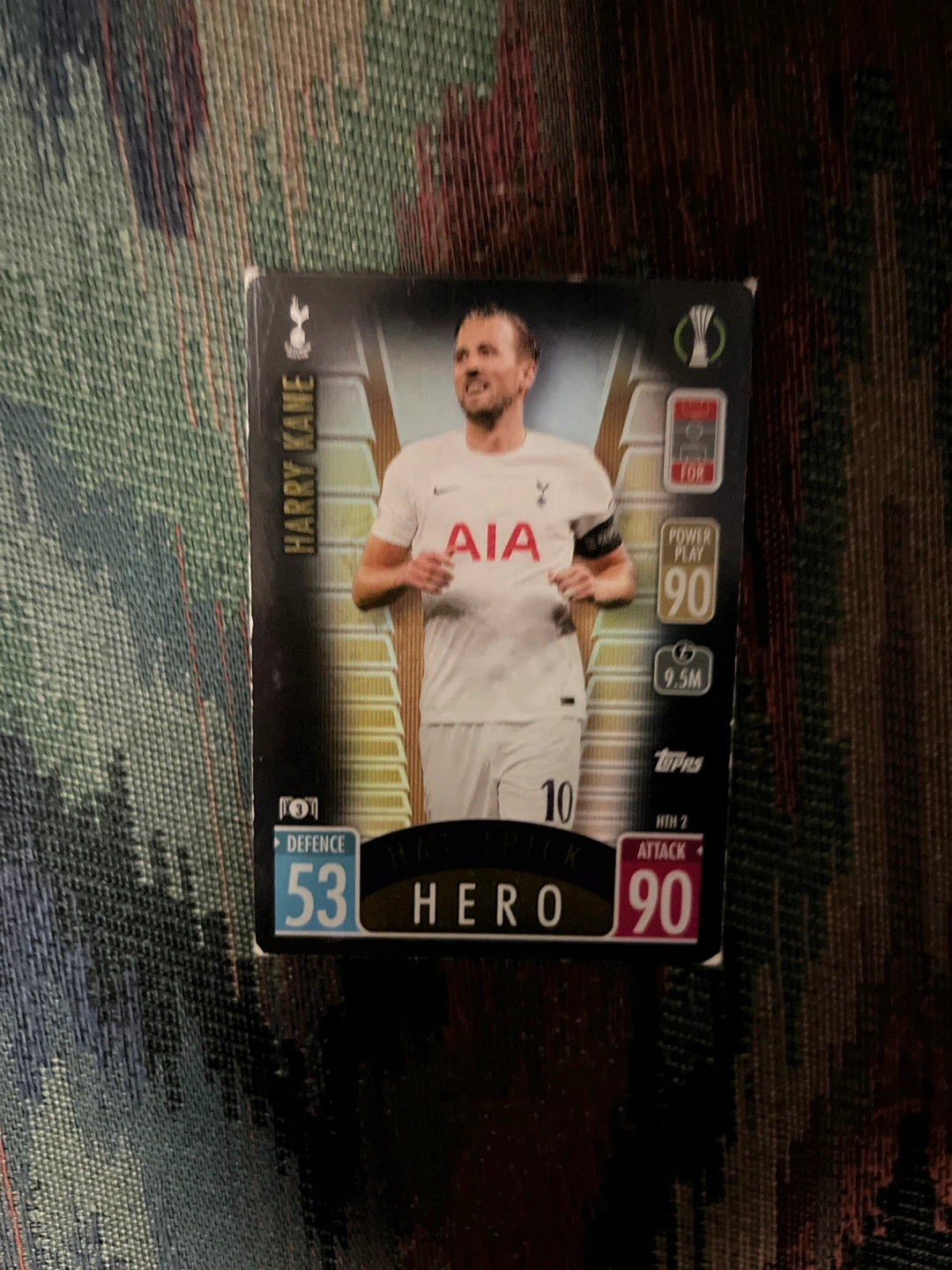 Harry Kane Hero Football Card