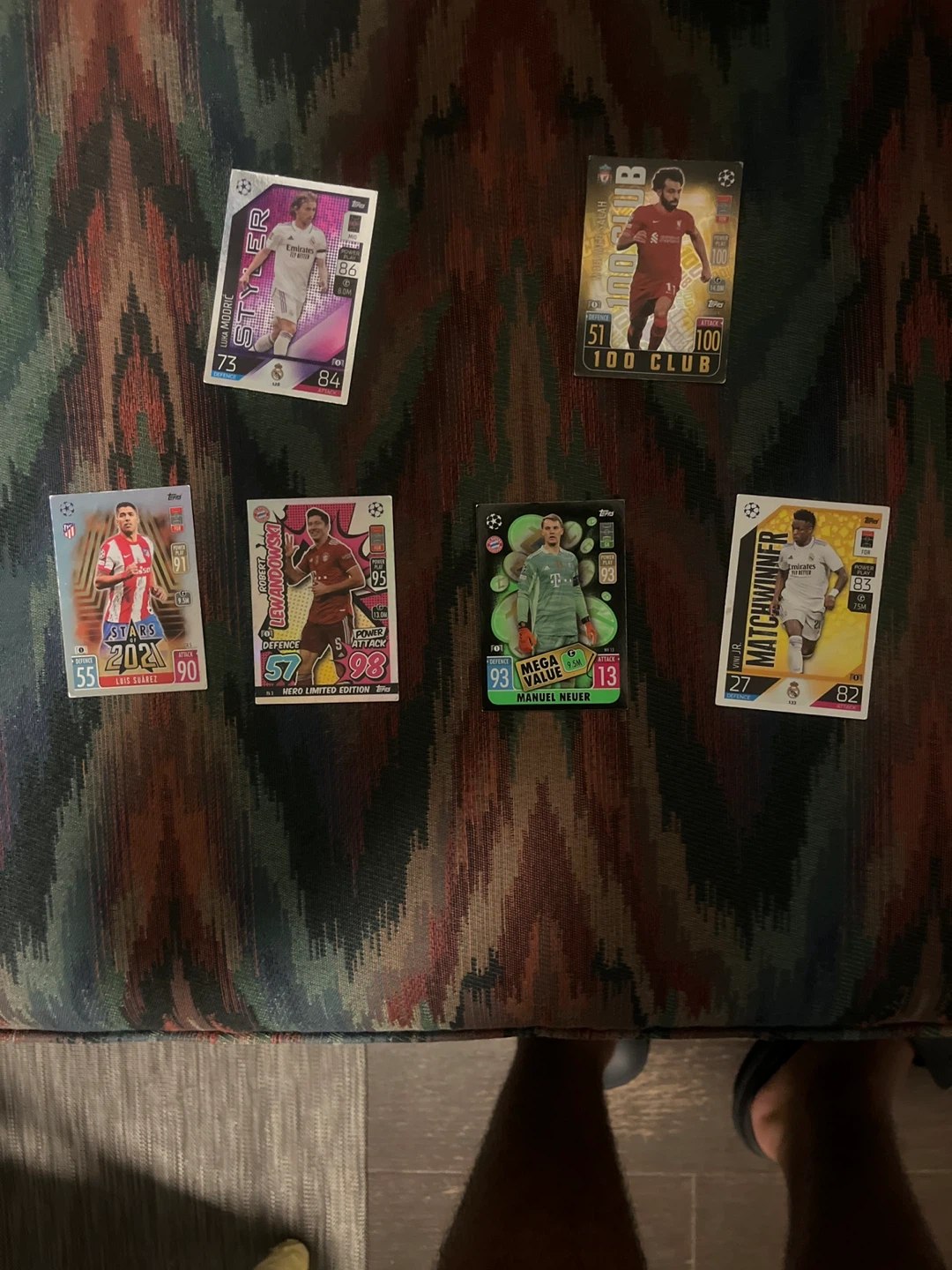 Topps Match Attax Football Cards