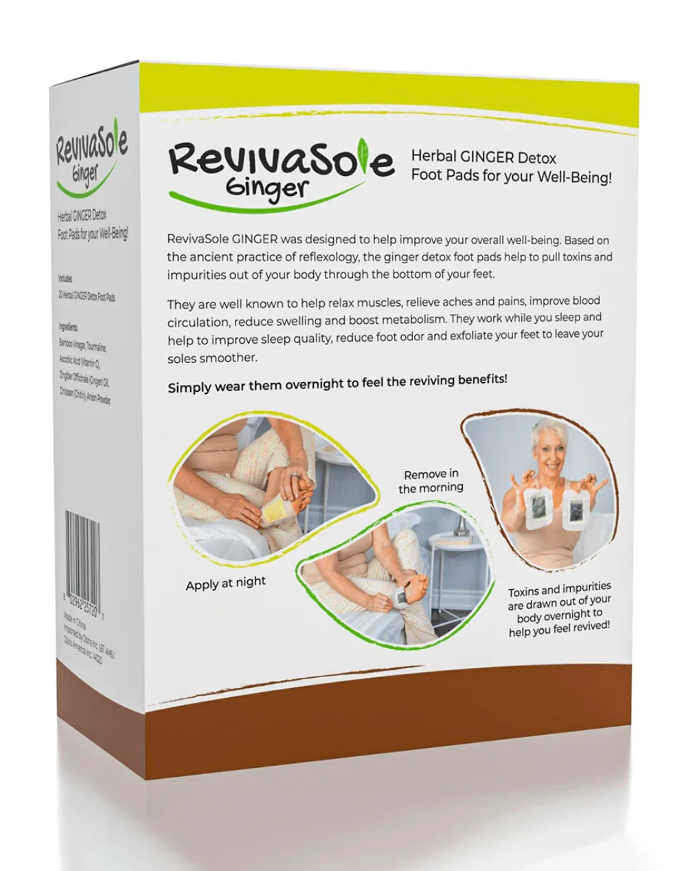 Herbal Ginger Detox Foot Pads - photo 2