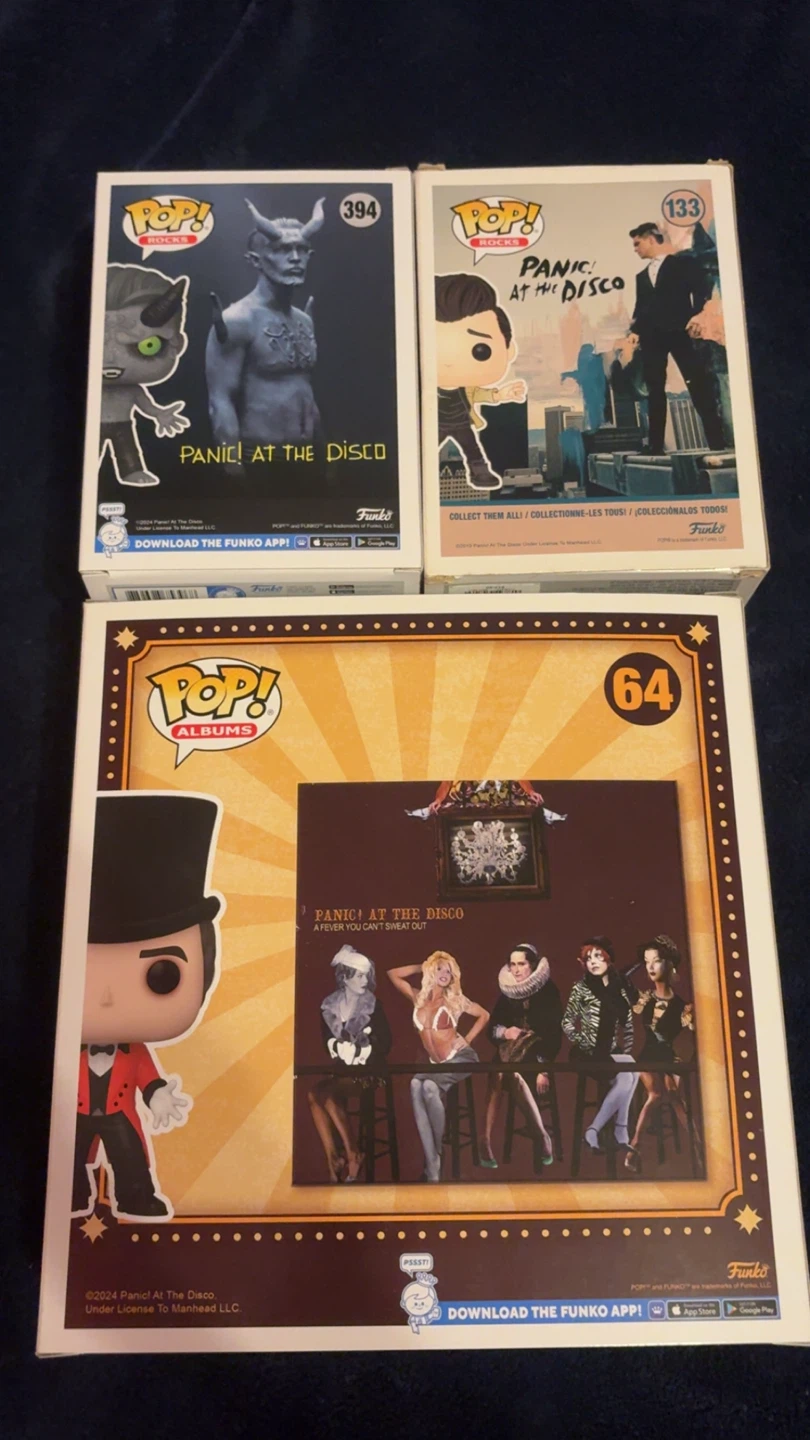 Panic! At The Disco Funko Pops - photo 2