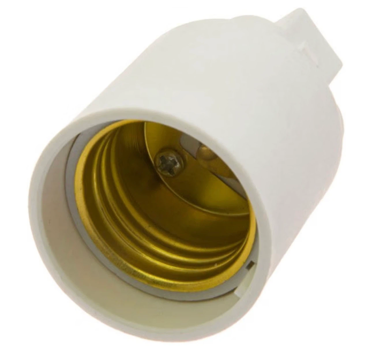 4 pin G24 To E27 LED bulb adapter - 10 pack - photo 4