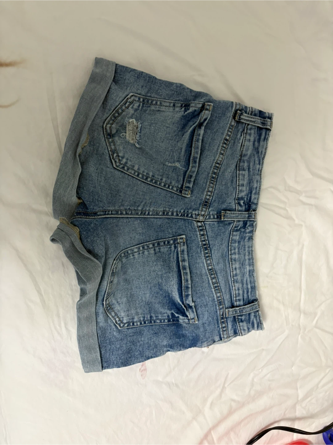 Refuge Denim High Rise Shorts - photo 2
