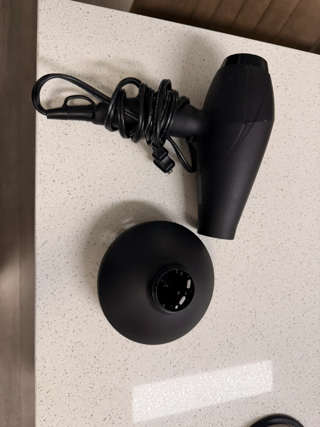 Revlon Black Hair Dryer with Diffuser - photo 3