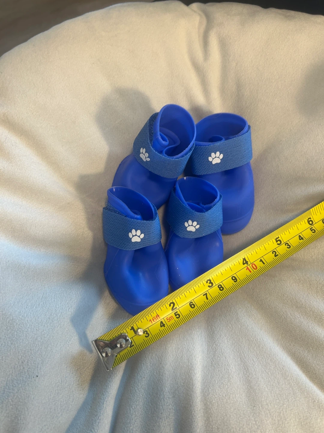 Blue Dog Boots Paw Print