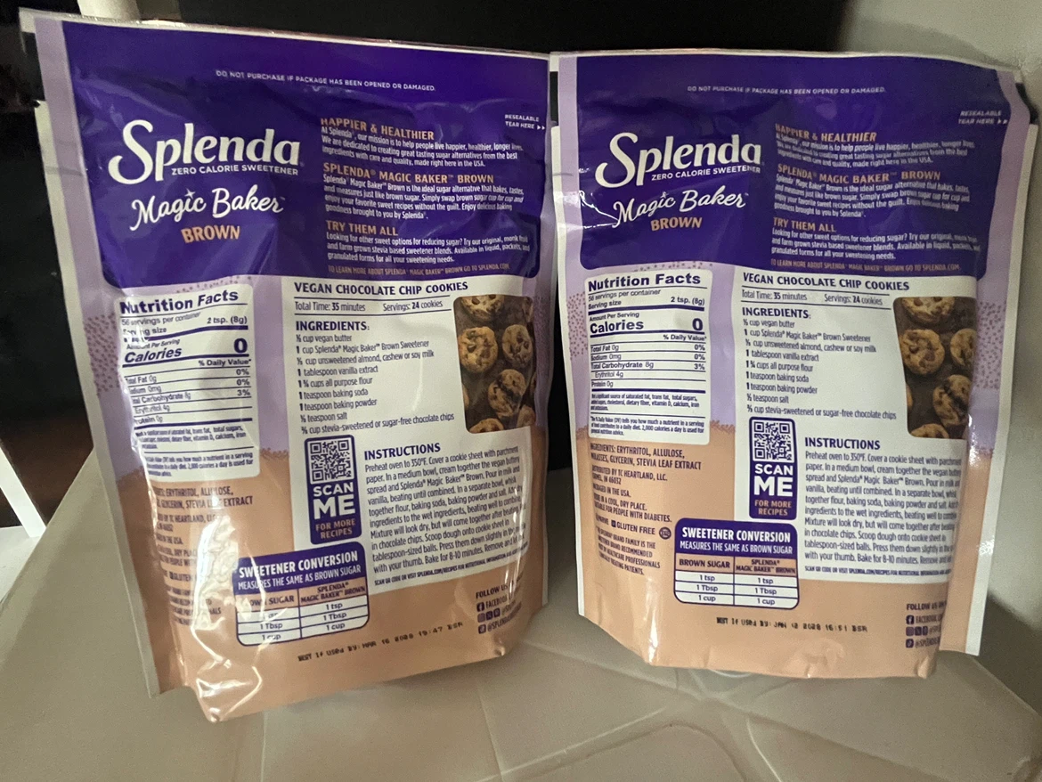 Splenda Magic Baker Sweetener (2x) 16 oz packs - photo 2