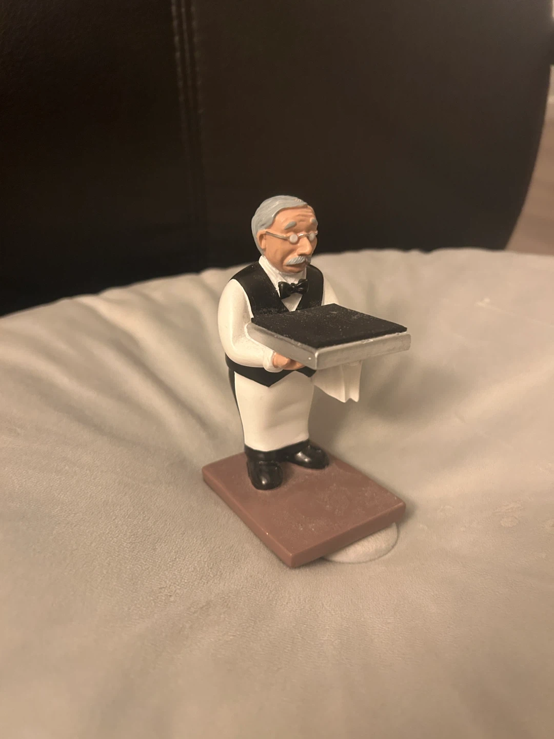 Butler Figurine with Tray