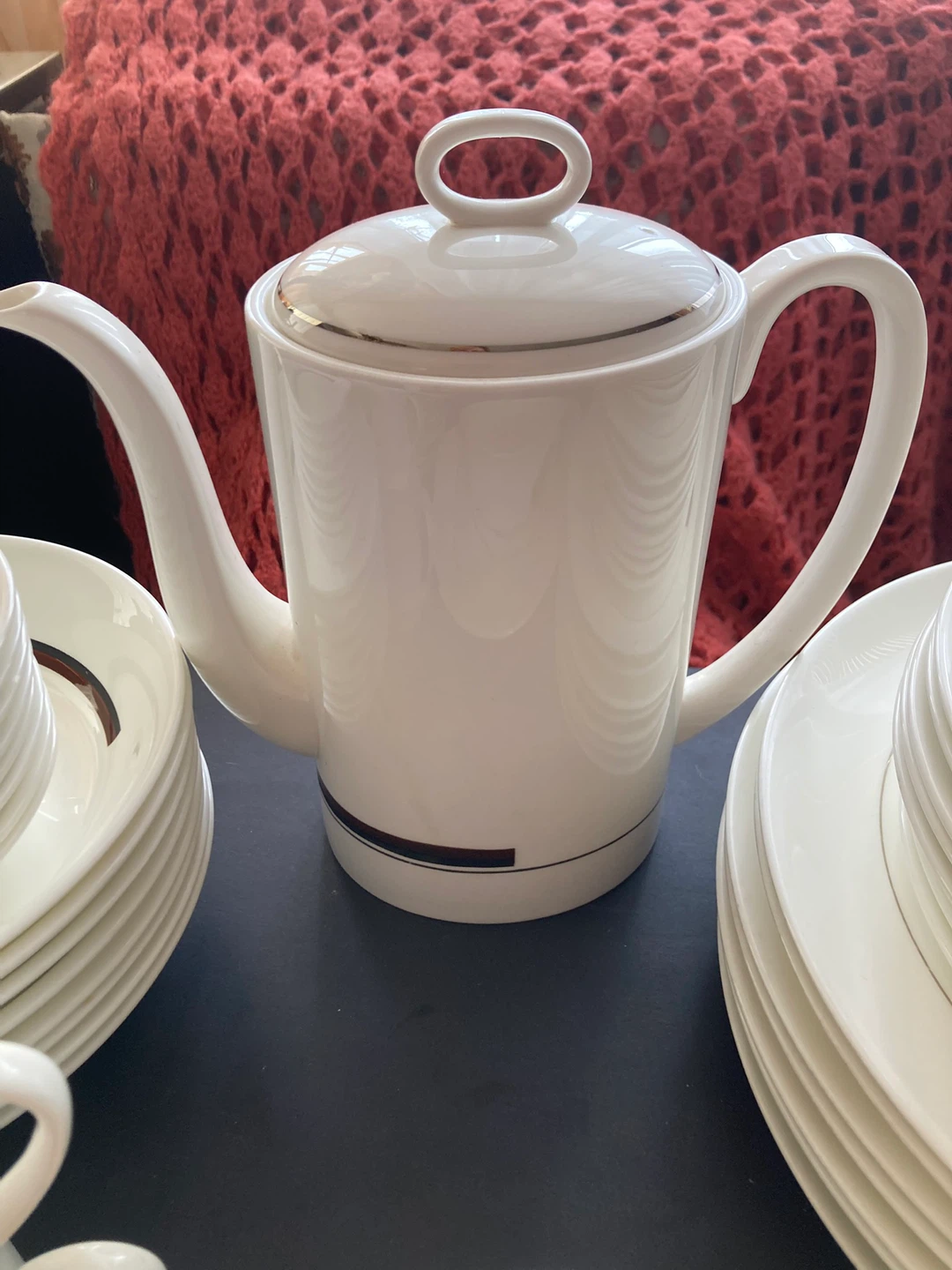 Vintage Wedgwood prelude Set with Brown Accents - photo 3