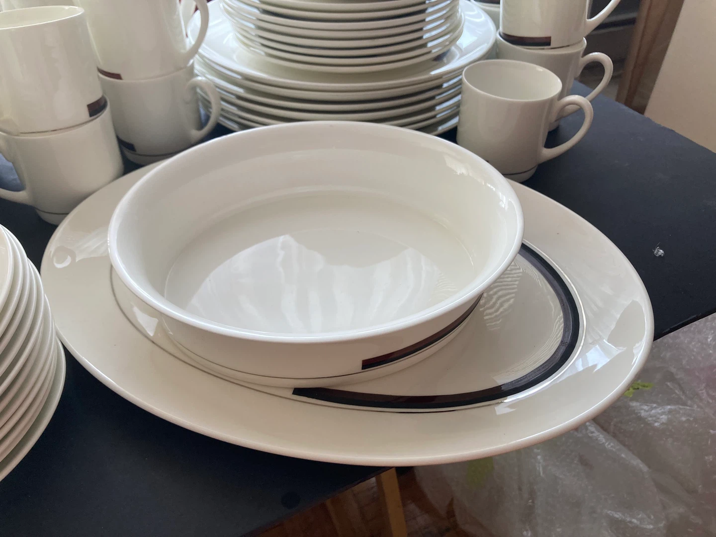 Vintage Wedgwood prelude Set with Brown Accents - photo 4