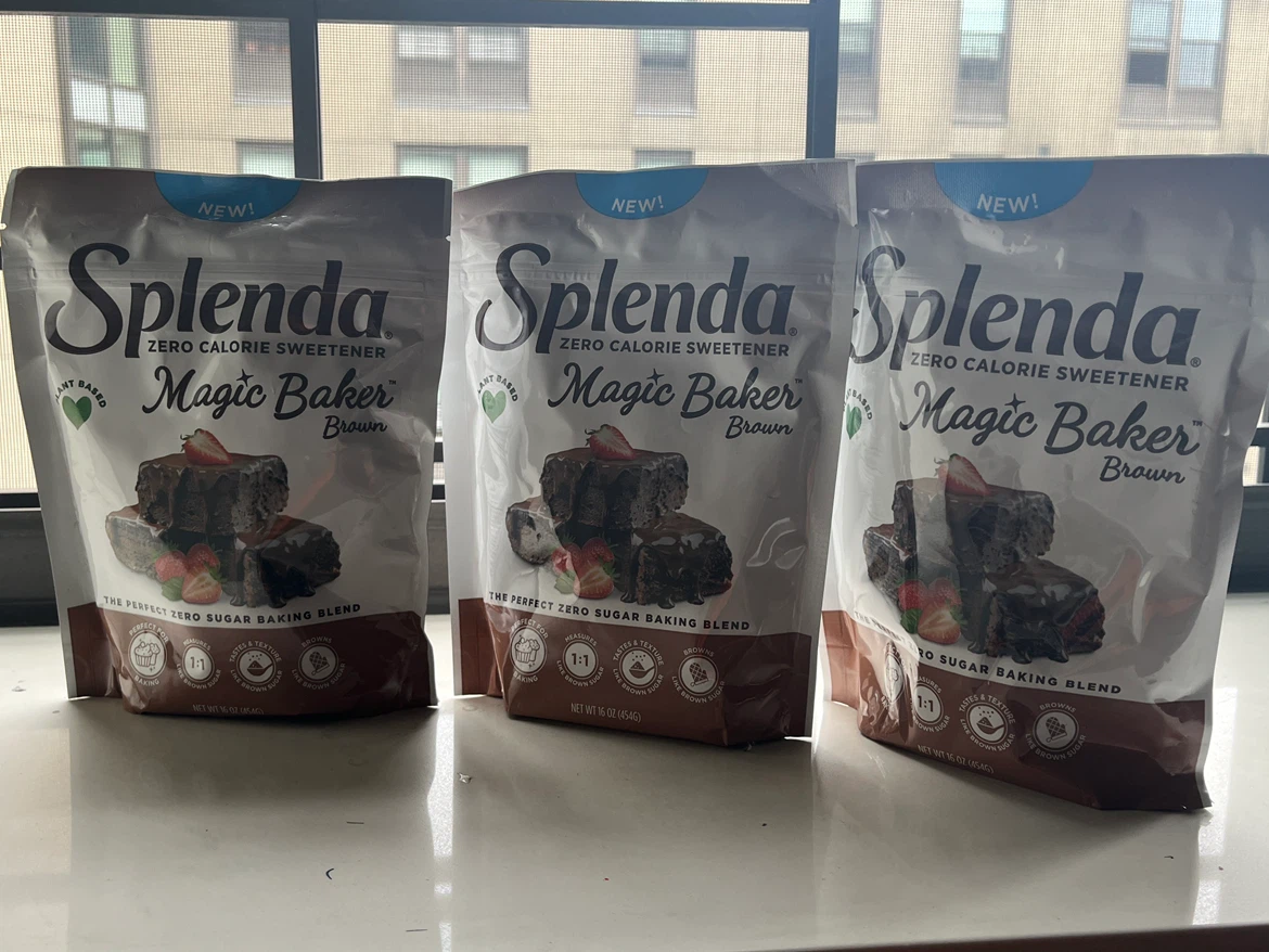 Splenda Zero Calorie (3X) 16 oz packs.