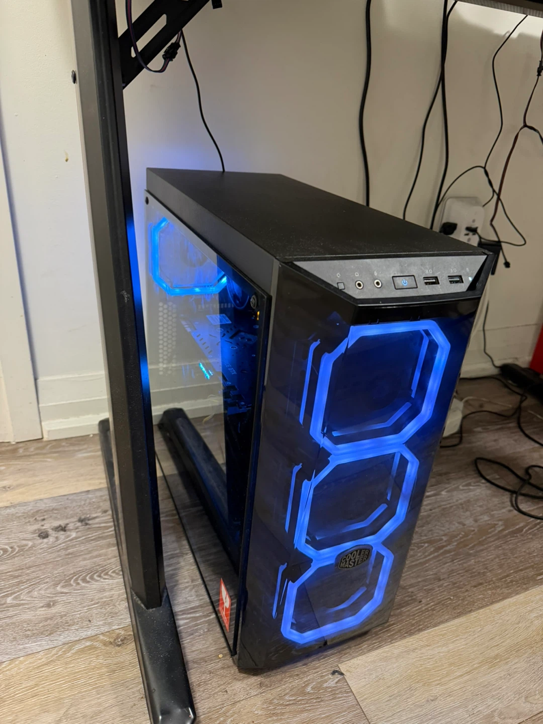 Gaming pc:  AMD Ryzen 5 2600X Six-Core Processor (3.60 GHz)