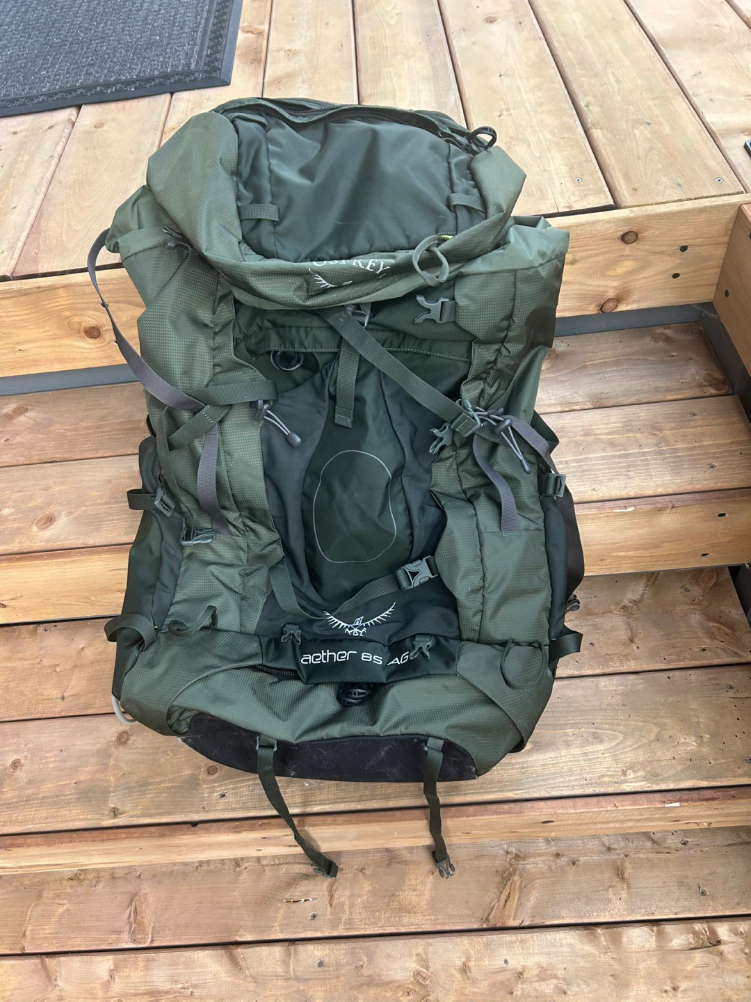 Osprey Aether AG 85 Backpack - Green