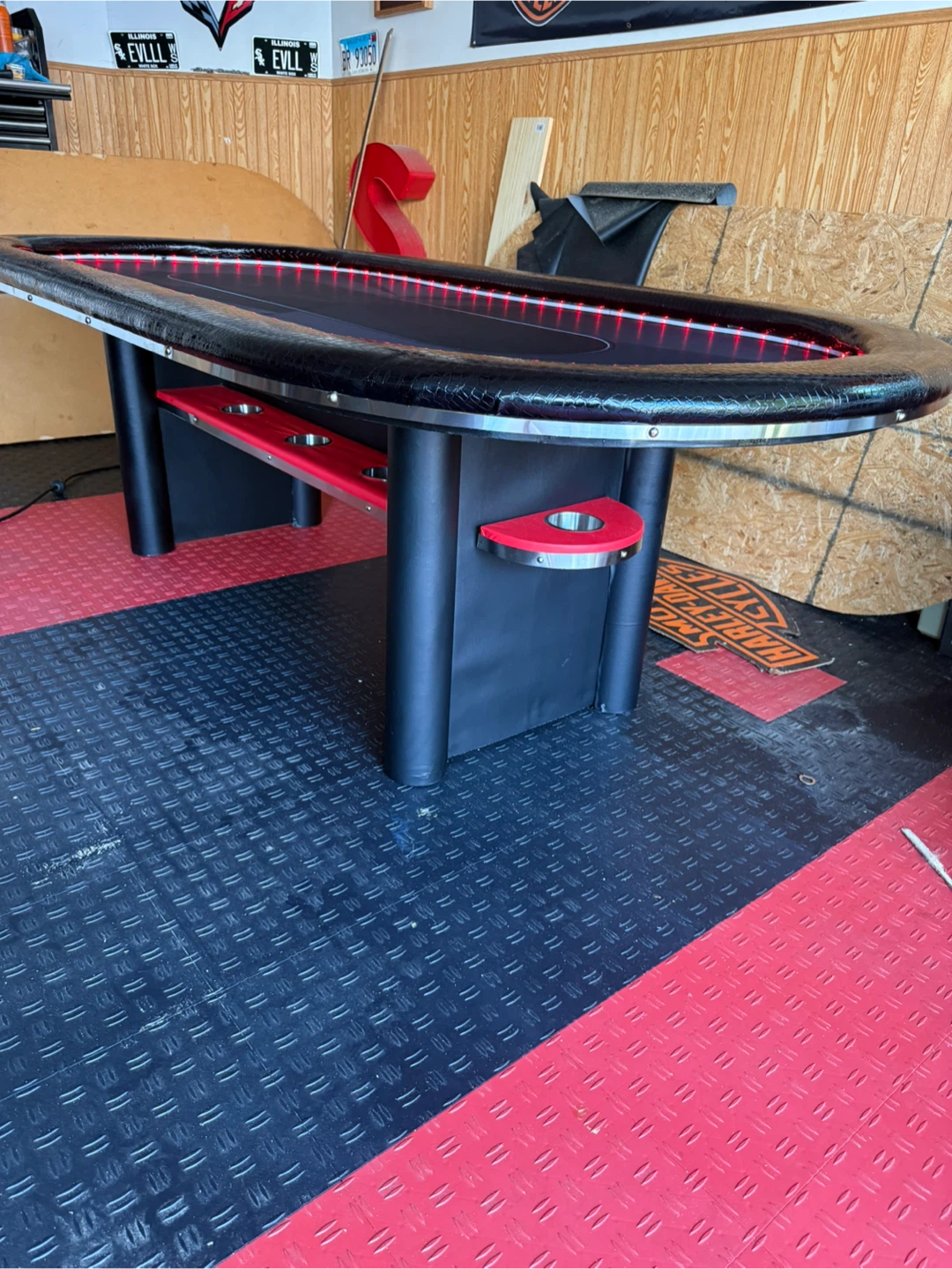 Poker Table with LED Lights - photo 2