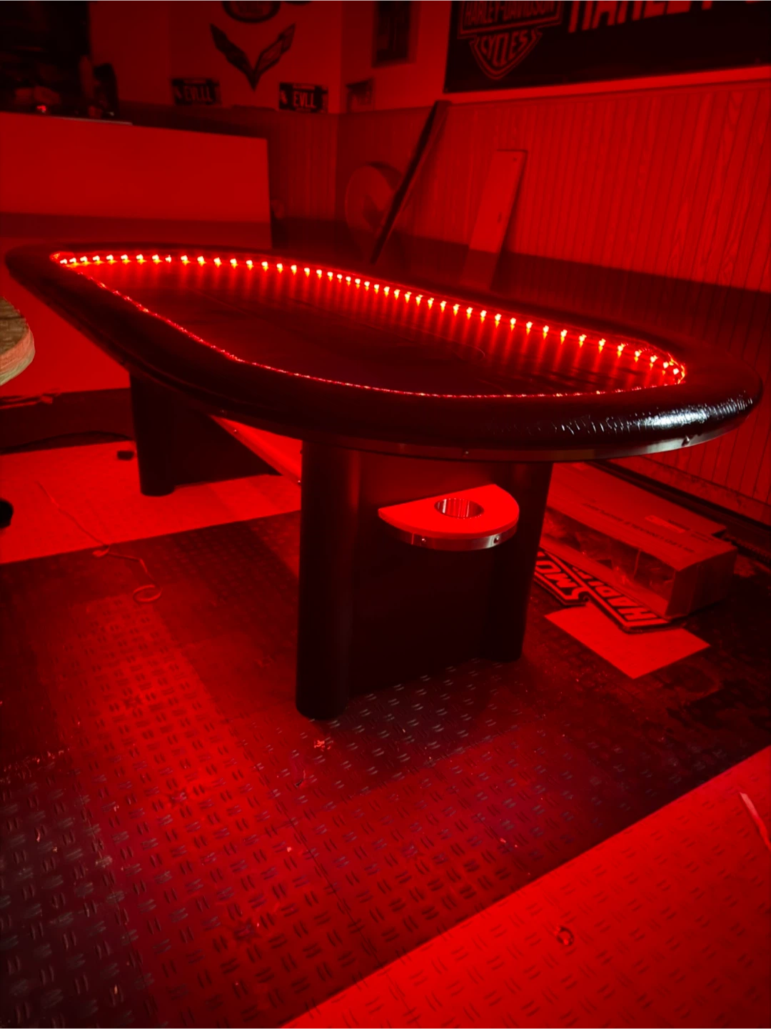 Poker Table with LED Lights - photo 3