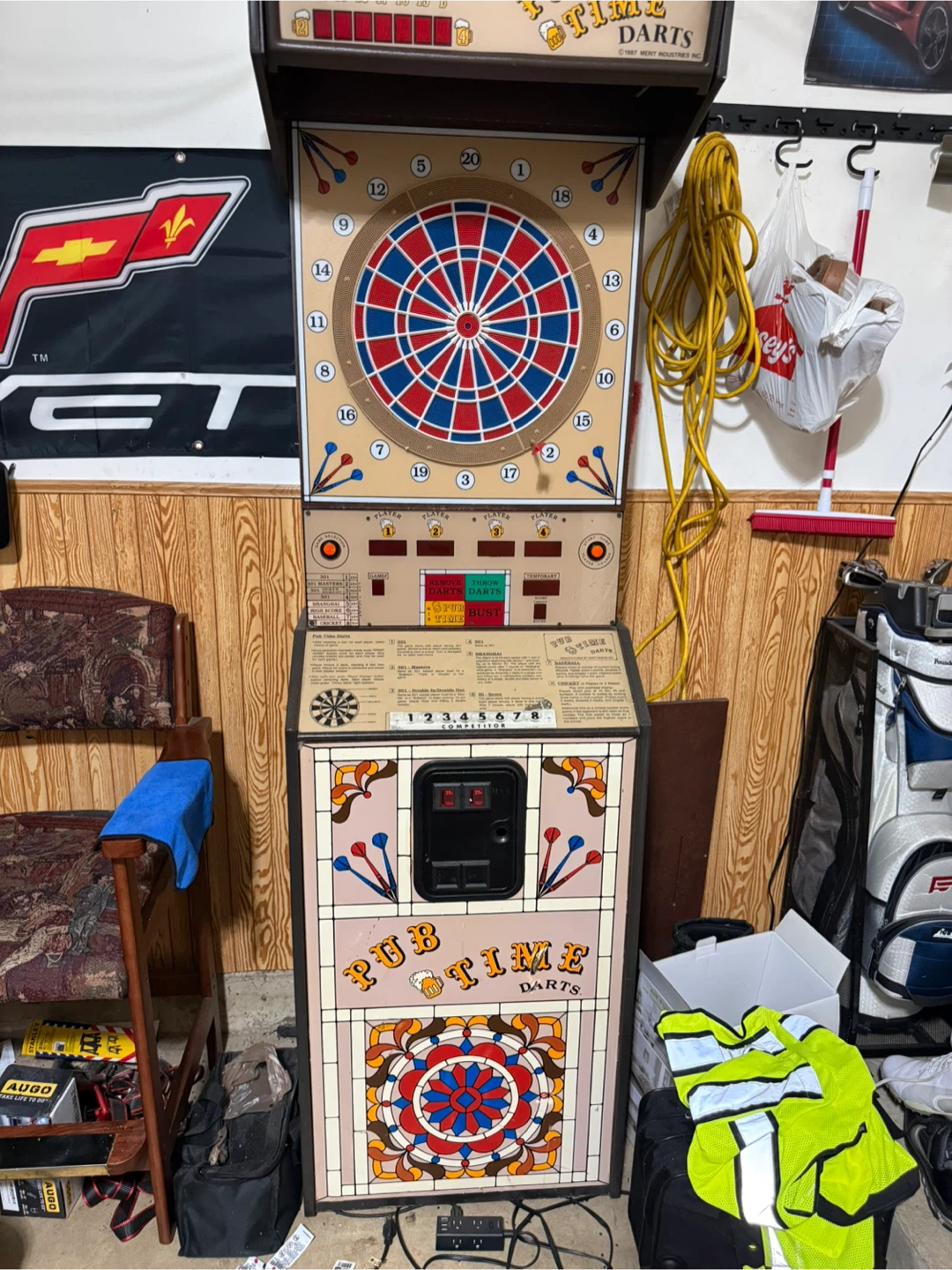 Pub Time Darts Electronic Dartboard 1987