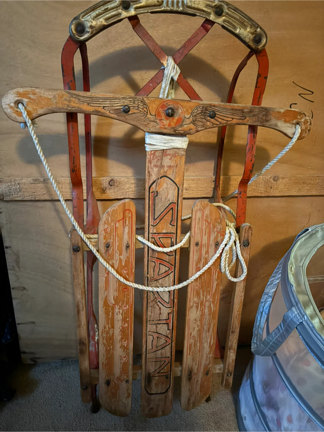 Vintage Spartan Sled