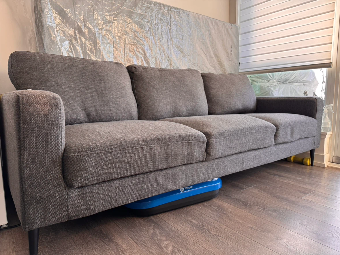 Structube: TERESA Grey 3-Seater Sofa - photo 2