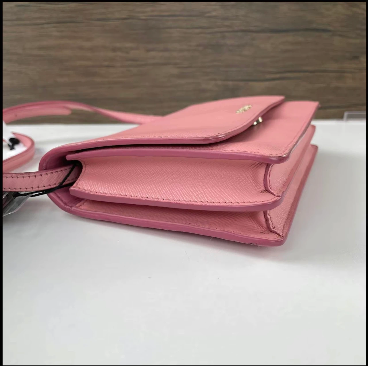 Prada Pink Leather Crossbody Bag - photo 3