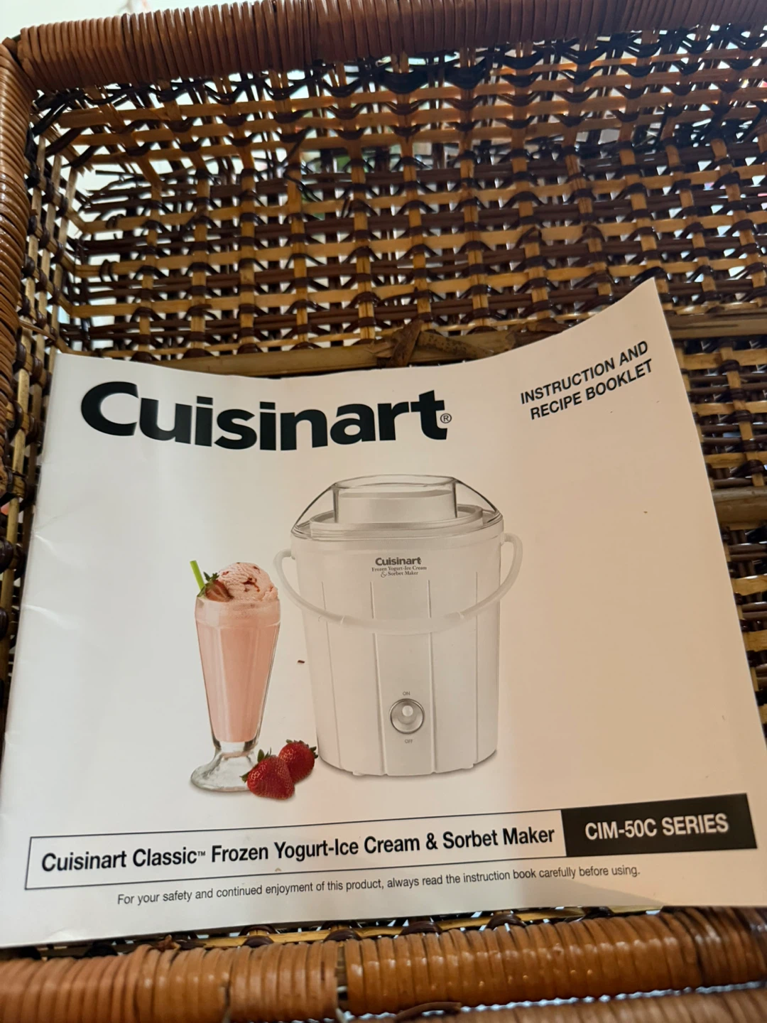 Cuisinart Classic Frozen Yogurt-Ice Cream & Sorbet Maker CIM-50C - photo 3