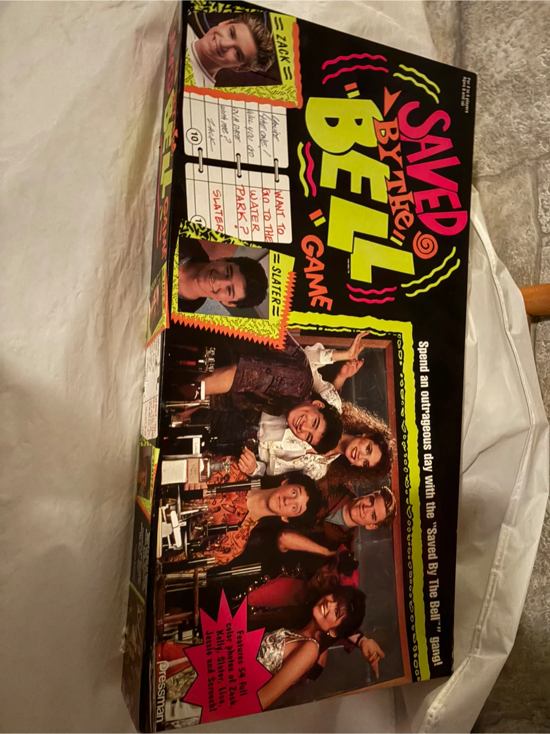 Saved By The Bell" board game!