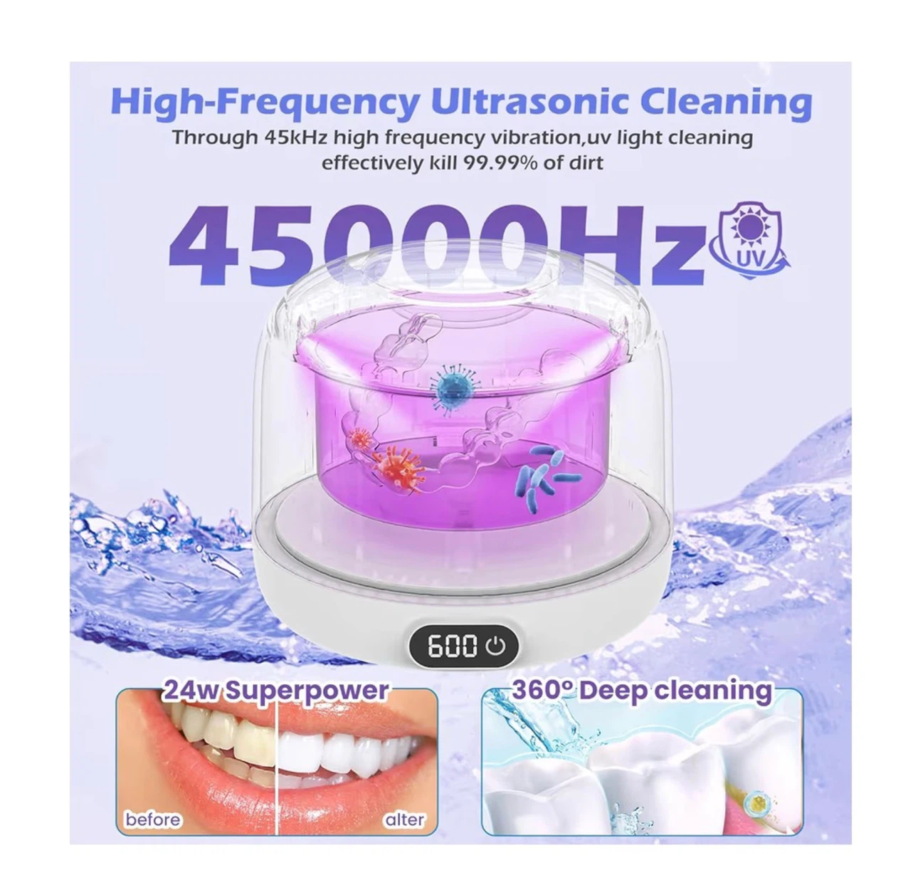 Brand new Upgraded Ultrasonic Retainer Cleaner Machine - photo 5