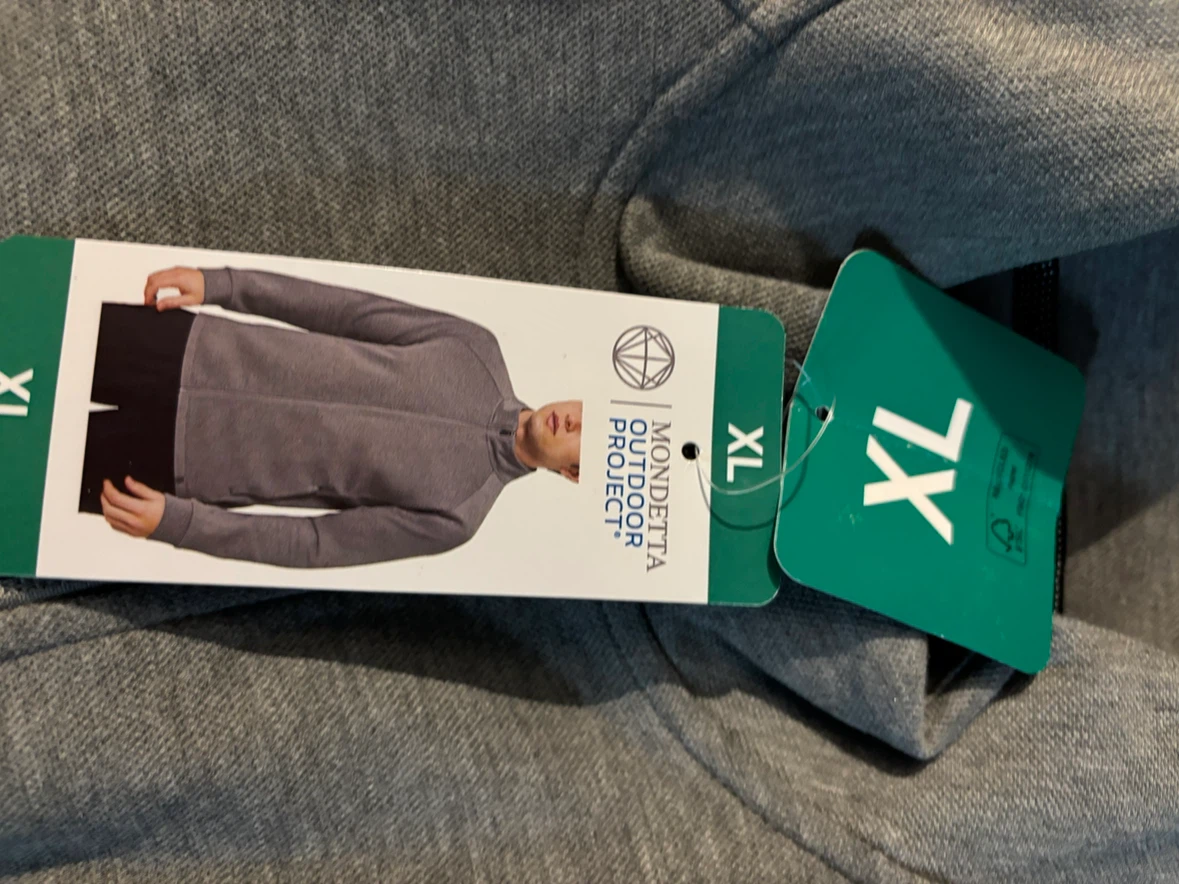 Men’s Mondetta Outdoor Project Recycled Fleece Jacket XL