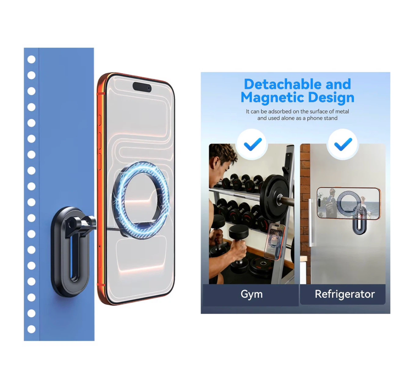 Brand new 2-IN-1 Detachable MagSafe Car Mount - photo 4
