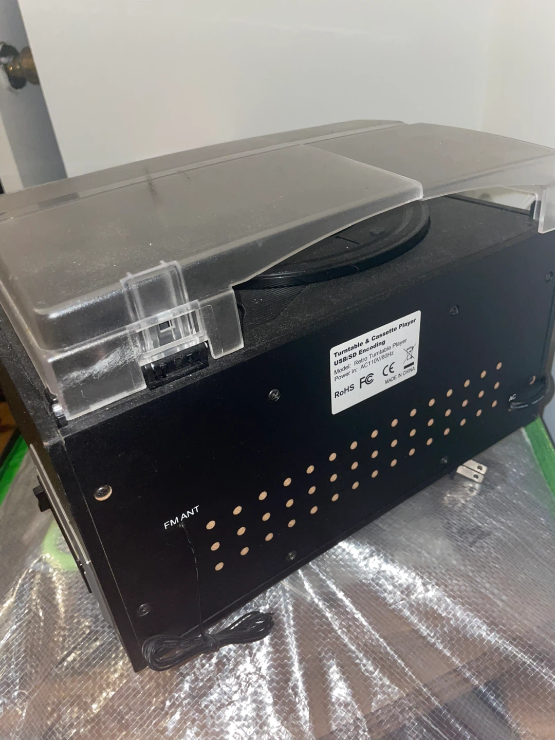 DigitNow Turntable & Cassette Player with USB/SD Encoding - photo 3