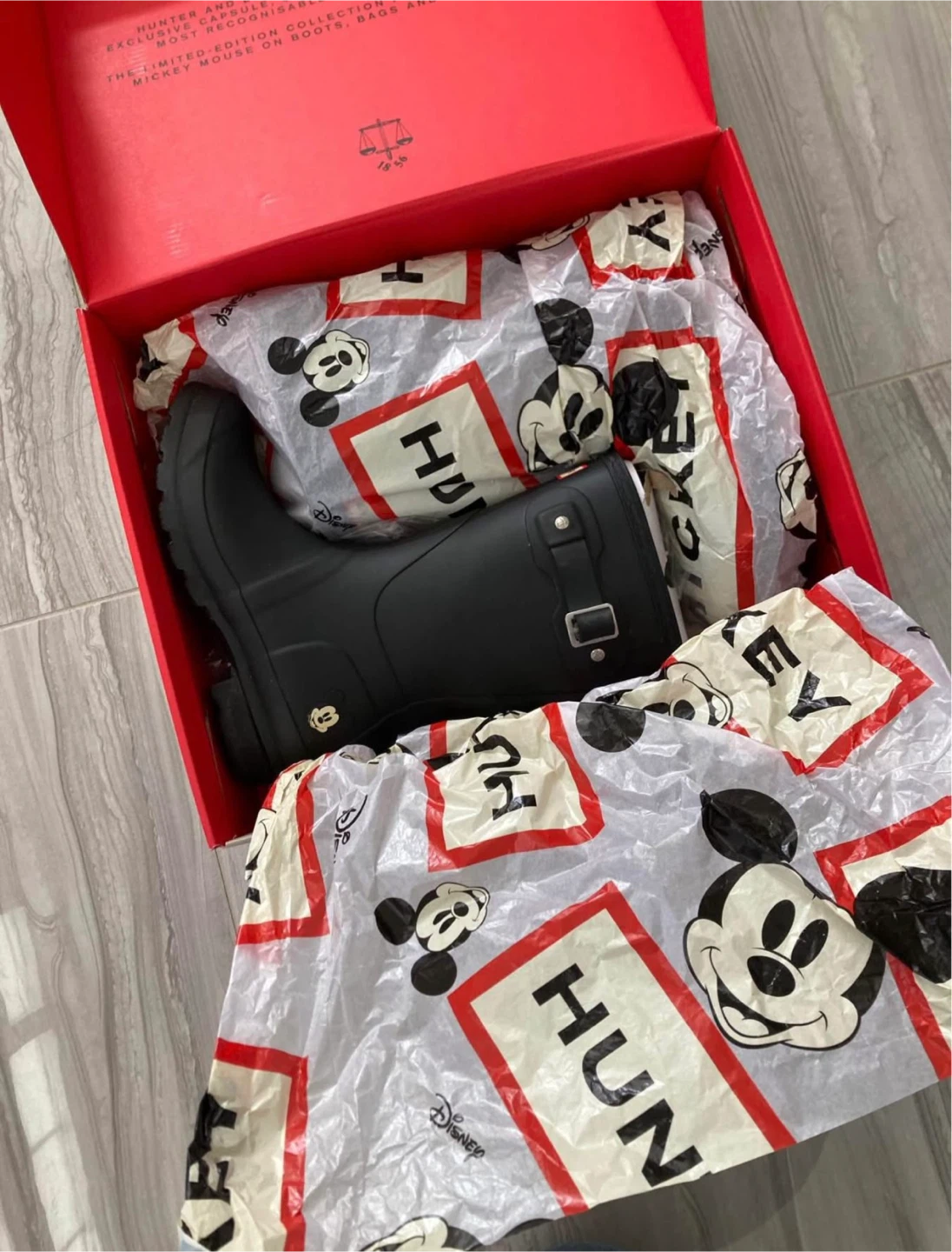 Hunter Disney Boots Limited Edition