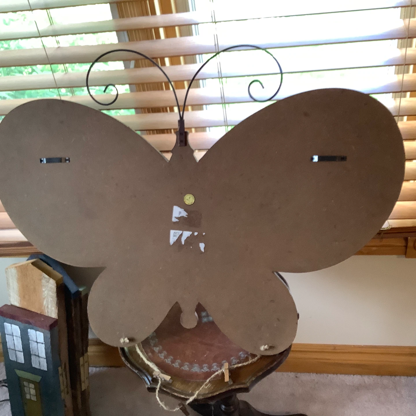 Vt Style Distressed Butterfly Wall Decor w Chalkboard Wings 🐞 - photo 5