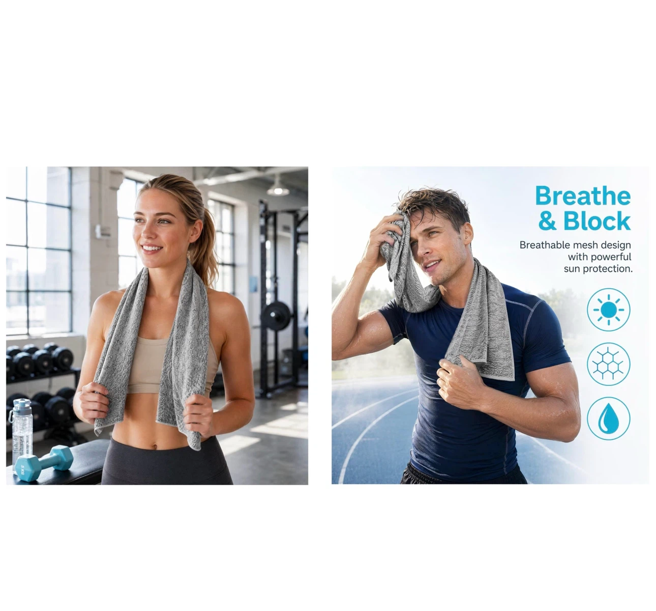Brand new 6 Pack Cooling Towel, Ice Towel for Neck - photo 3