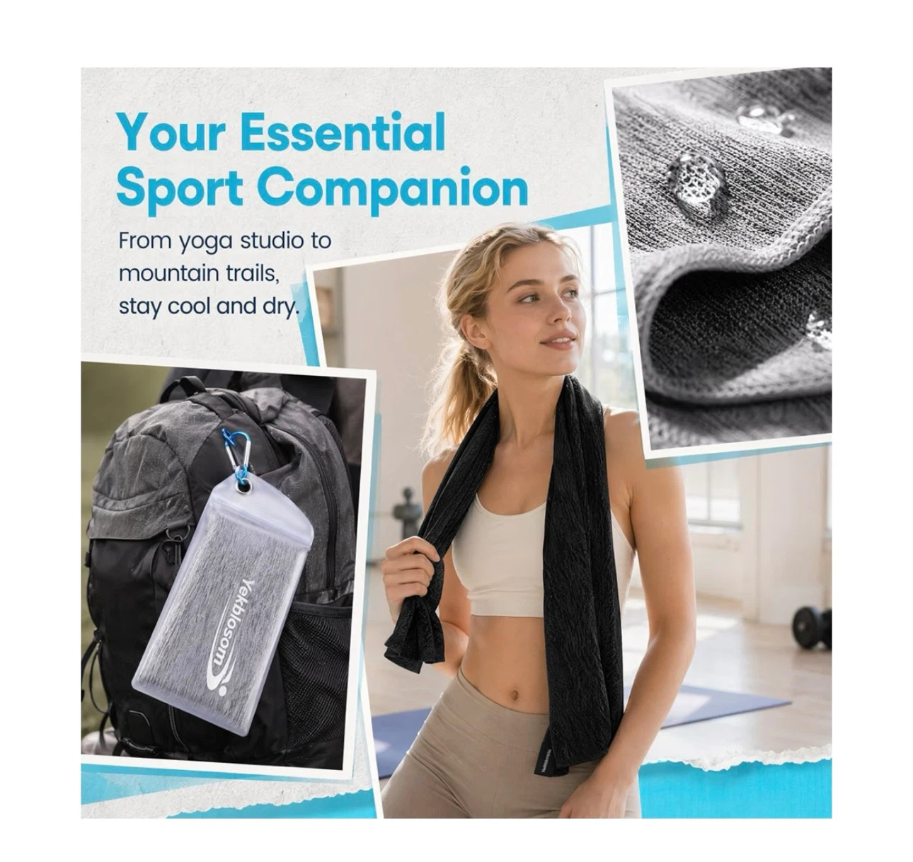 Brand new 6 Pack Cooling Towel, Ice Towel for Neck - photo 5