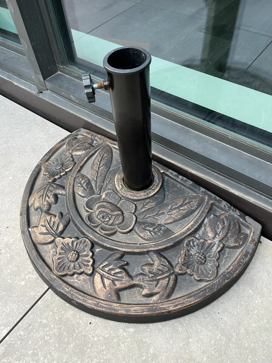 Half Umbrella Base Stand - photo 2