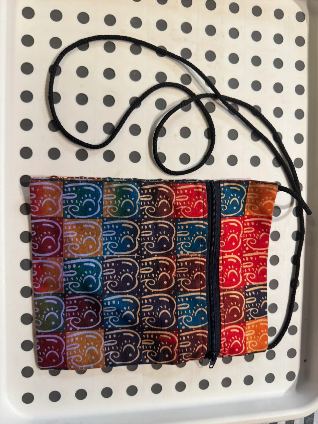 Phone Pouch/Purse with Elephant Pattern