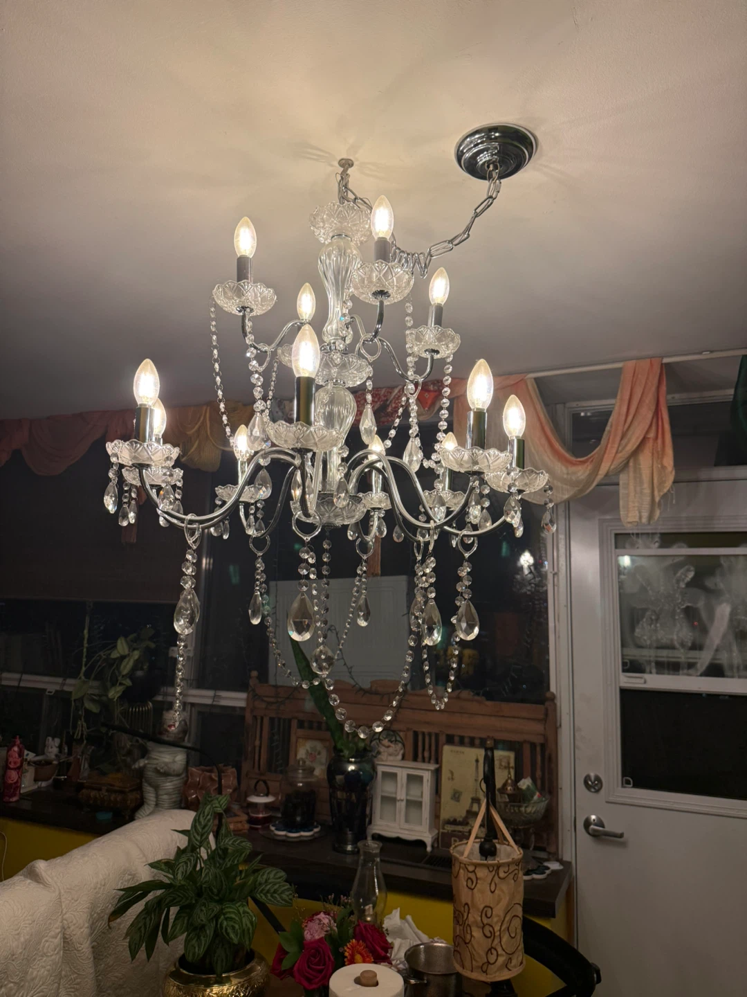 Crystal Chandelier Light Fixture
