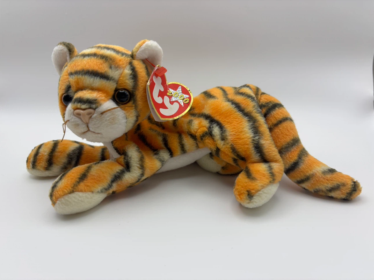 Ty Beanie Baby India the Tiger Plush Toy