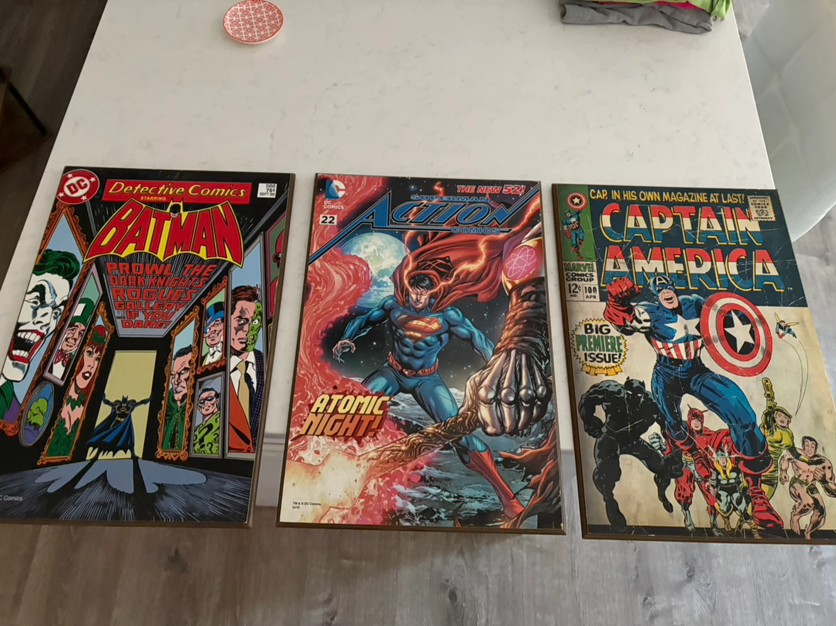 Wood Comic Art