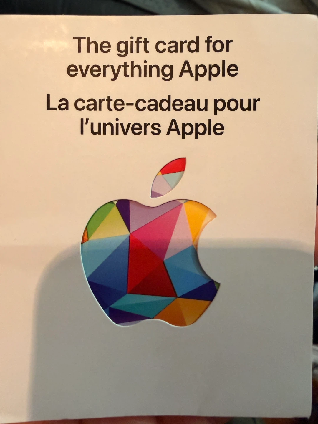 Apple Gift Card $440