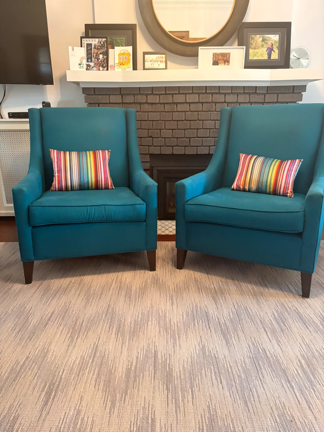Teal Accent Chair