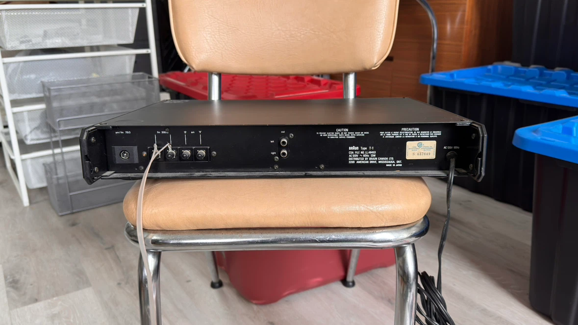 Braun T1 FM/AM Tuner - photo 5