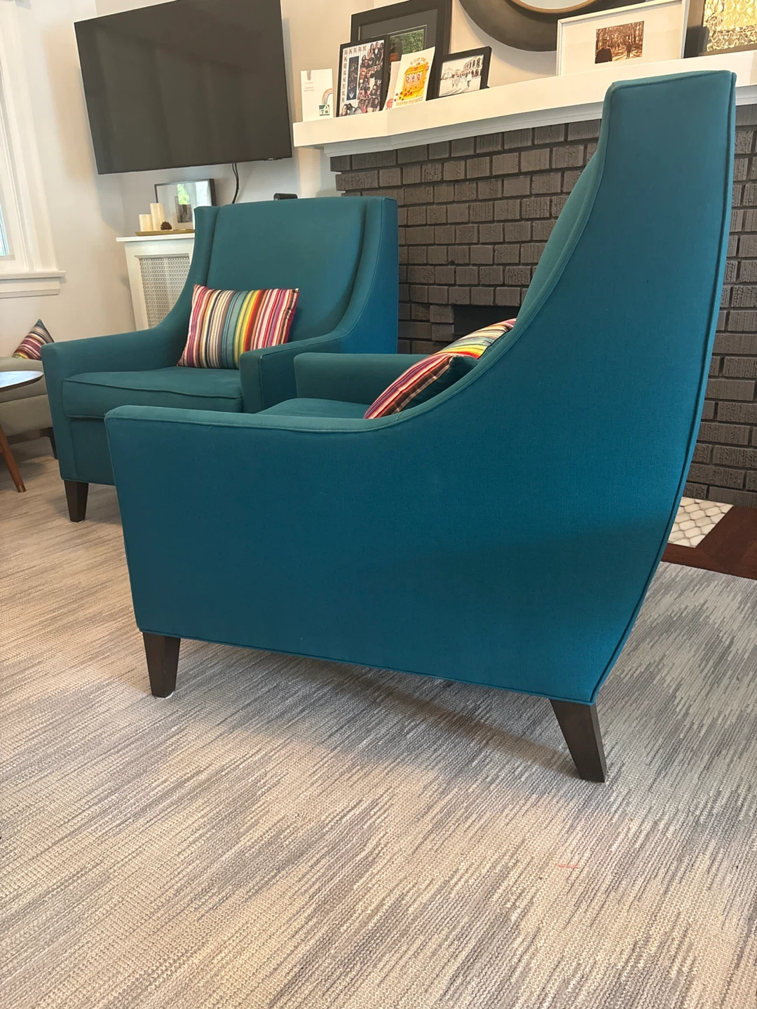Teal Accent Chair - photo 2