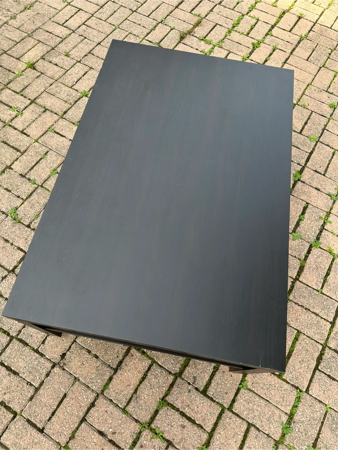 Black Coffee Table with Shelf (118*78cm) - photo 2
