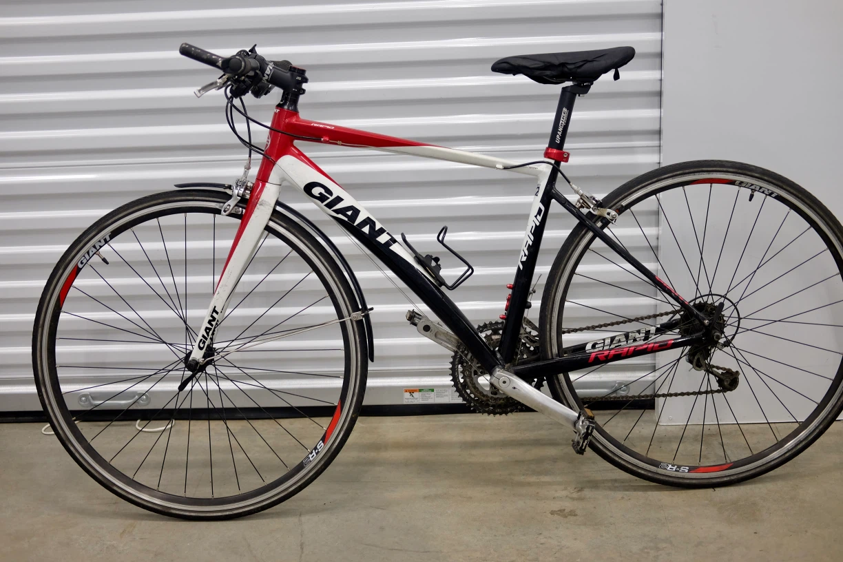 Giant Rapid 2 Hybrid Bike - Red/White/Black - photo 4