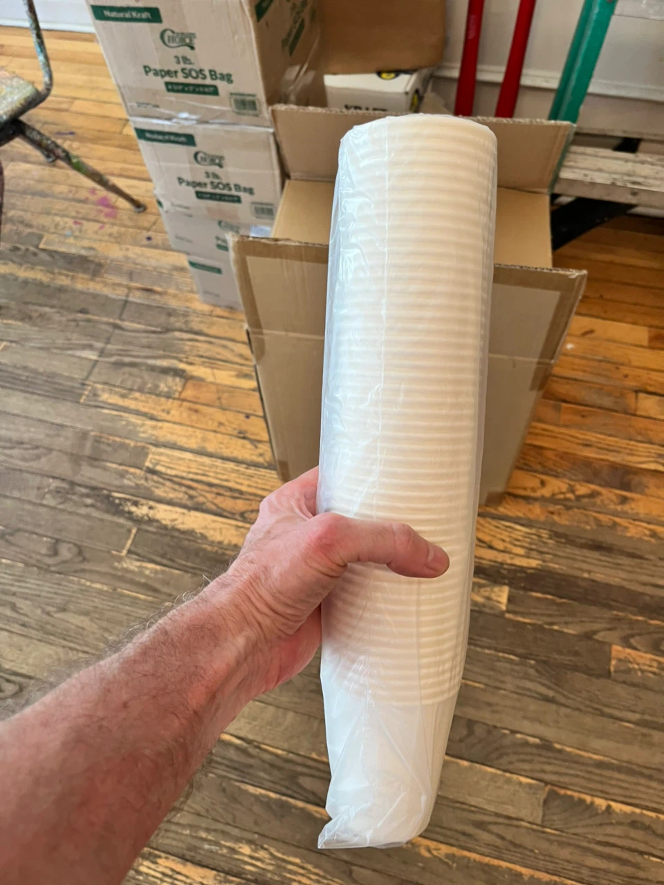 SAFEPRO 8 oz White Paper Hot Cups (1000 ct) - photo 2
