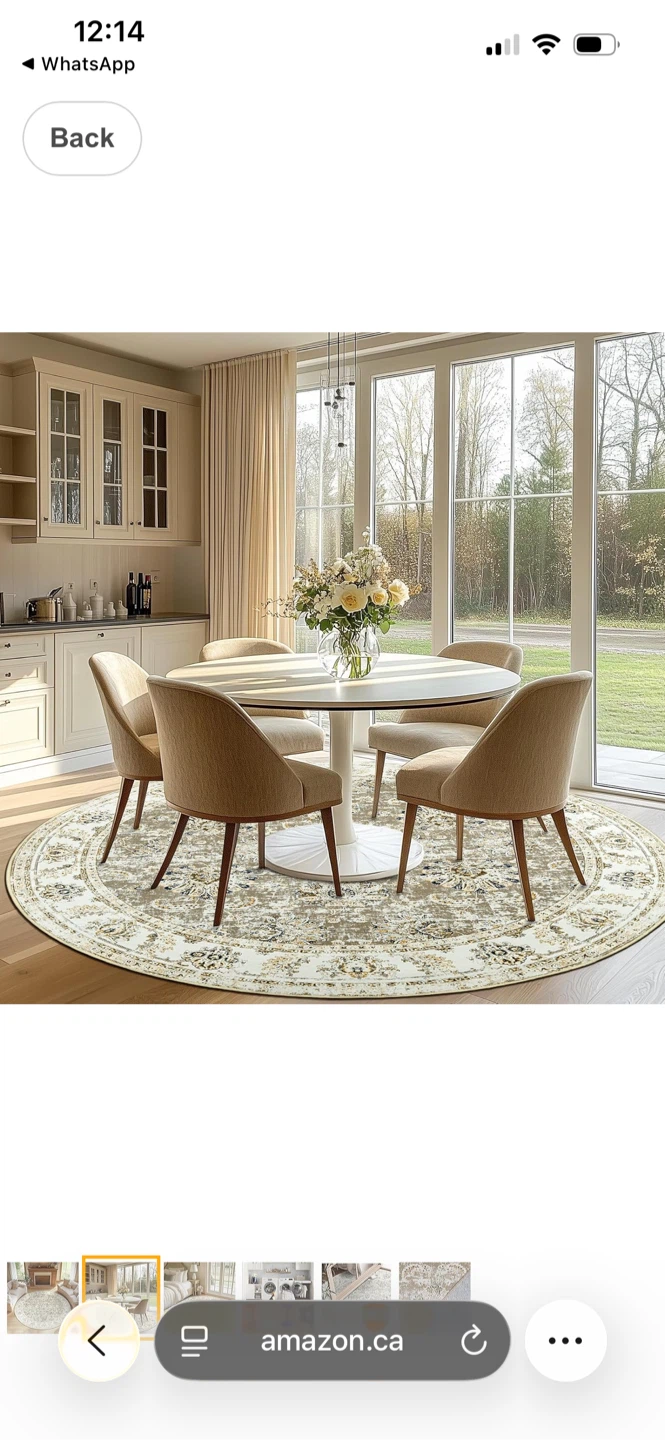 Round Area Rug 7ft - photo 2