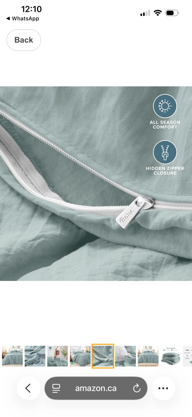 Bare Home UltraSoft Premium Duvet Cover Set Queen size - photo 4