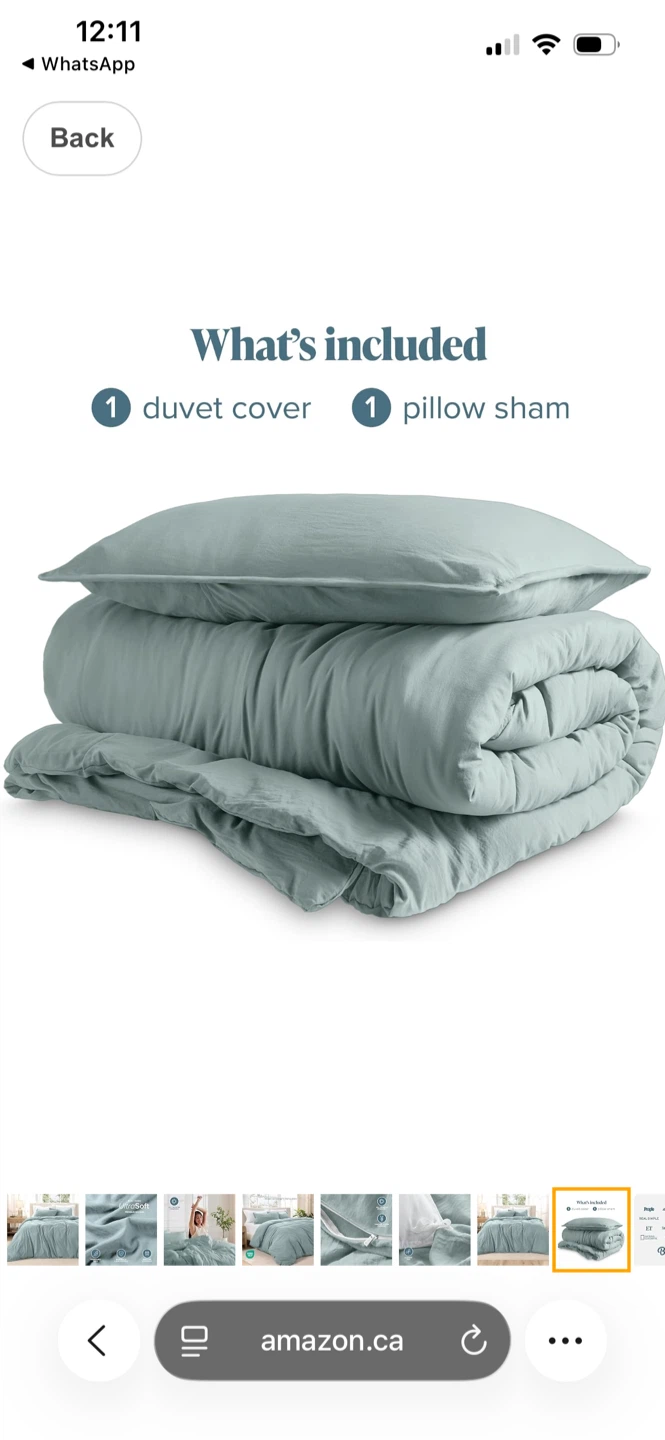 Bare Home UltraSoft Premium Duvet Cover Set Queen size - photo 5