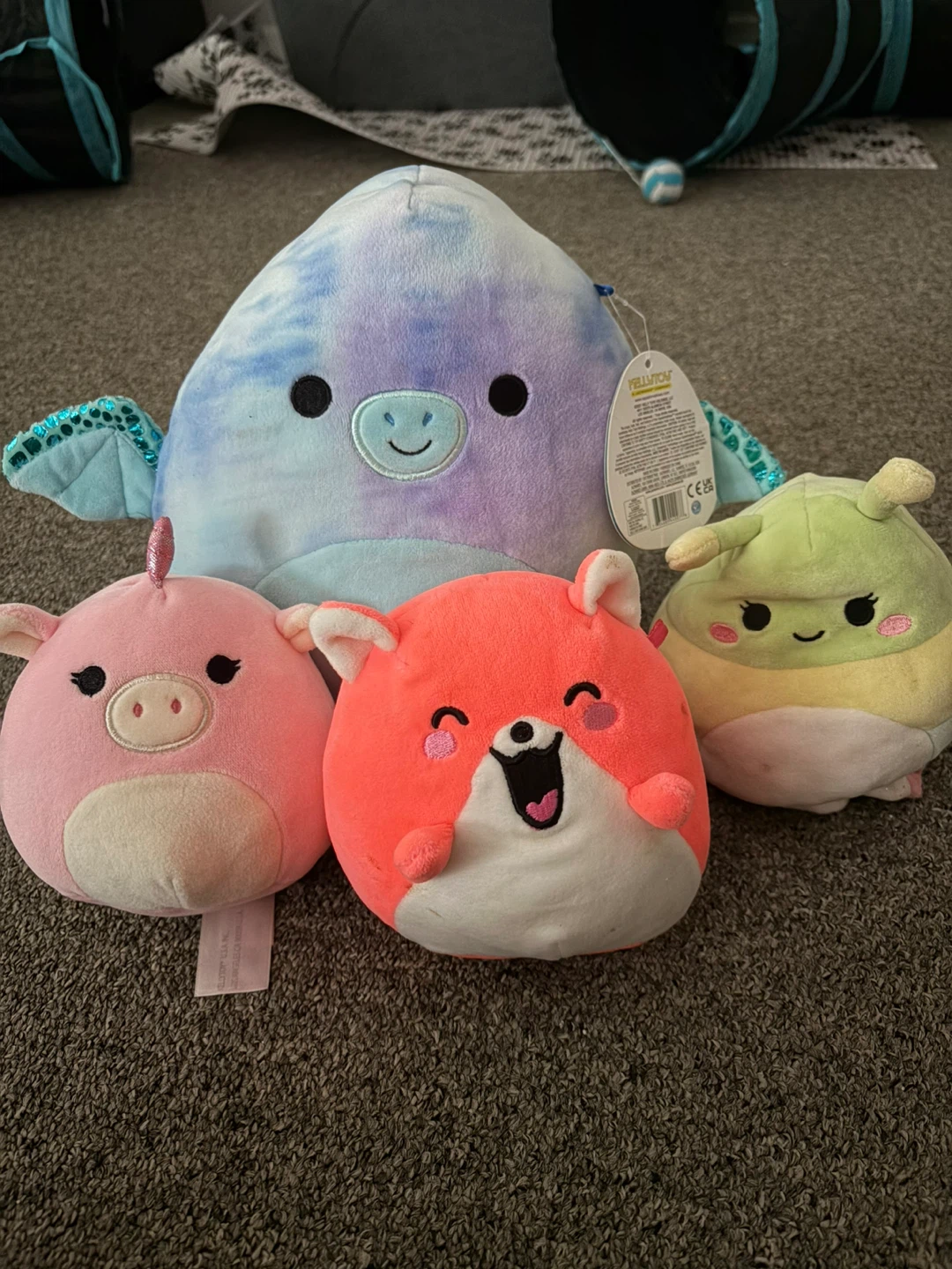 Squishmallows Plush Toys - Set of 4