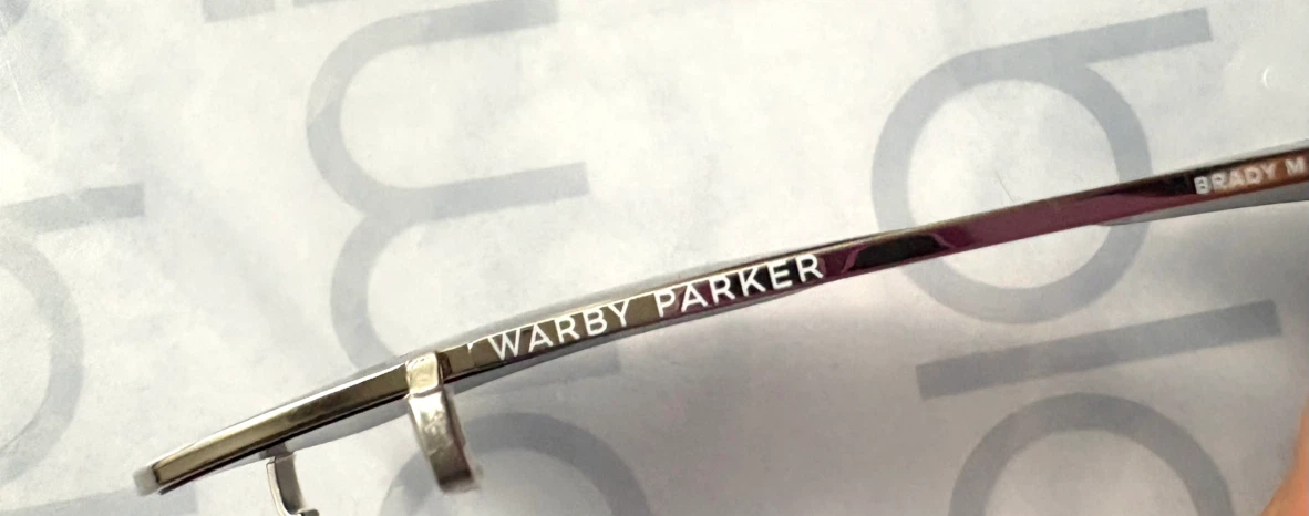 Warby Parker Clip-On Sunglasses