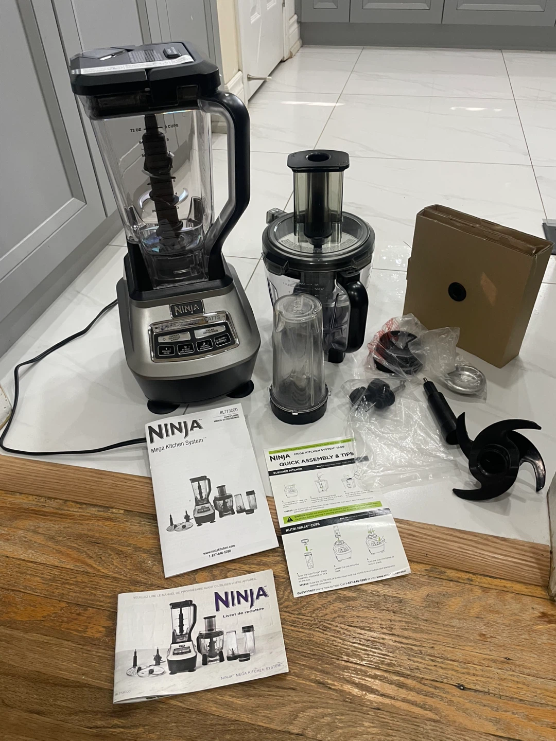 Ninja BL773CCO blender and food processor,